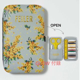 FEILER - グロー 12月号 付録 FEILER フェイラー お裁縫キット付き カードケース