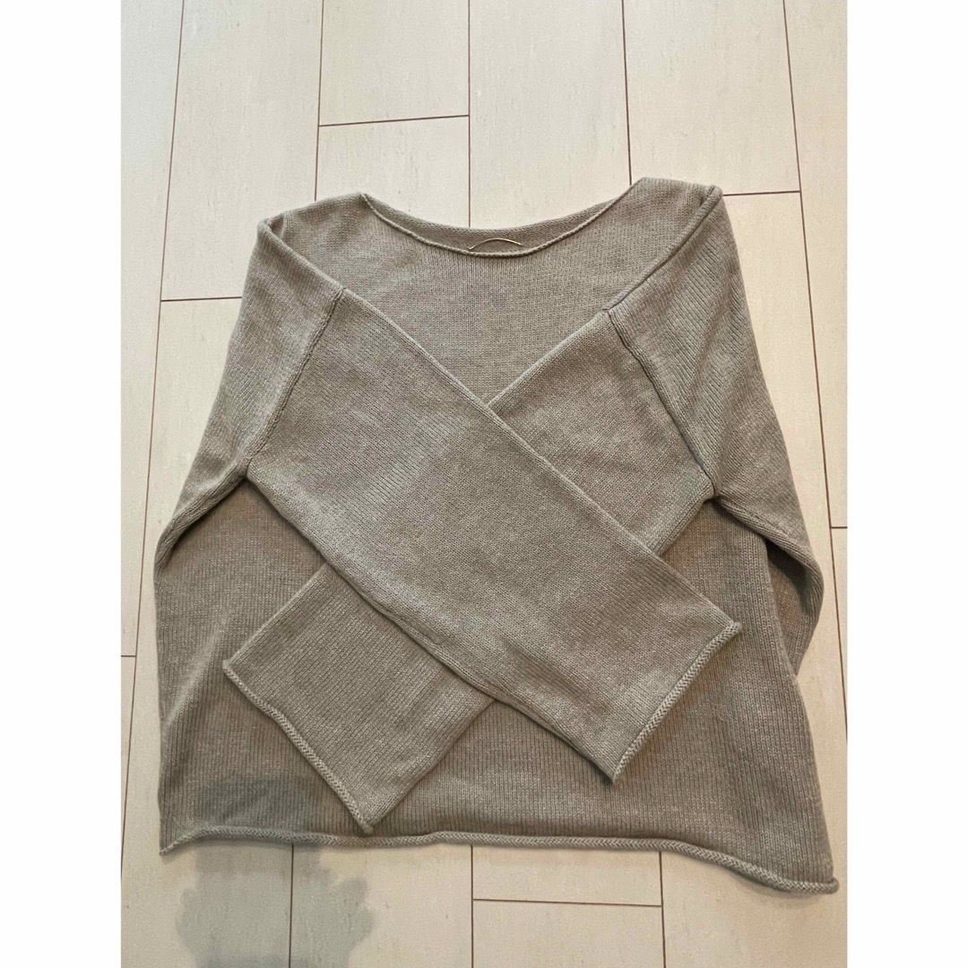 L'Appartement DEUXIEME CLASSE(アパルトモンドゥーズィエムクラス)のBOAT NECK KNIT レディースのトップス(ニット/セーター)の商品写真