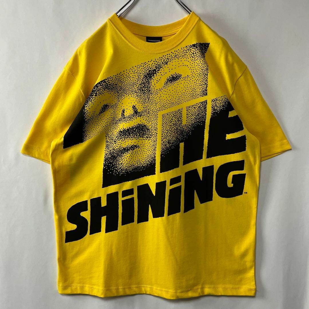 ザ・シャイニング　Tシャツ　ビッグプリント　ムービーT ホラー　映画　イエロー メンズのトップス(Tシャツ/カットソー(半袖/袖なし))の商品写真