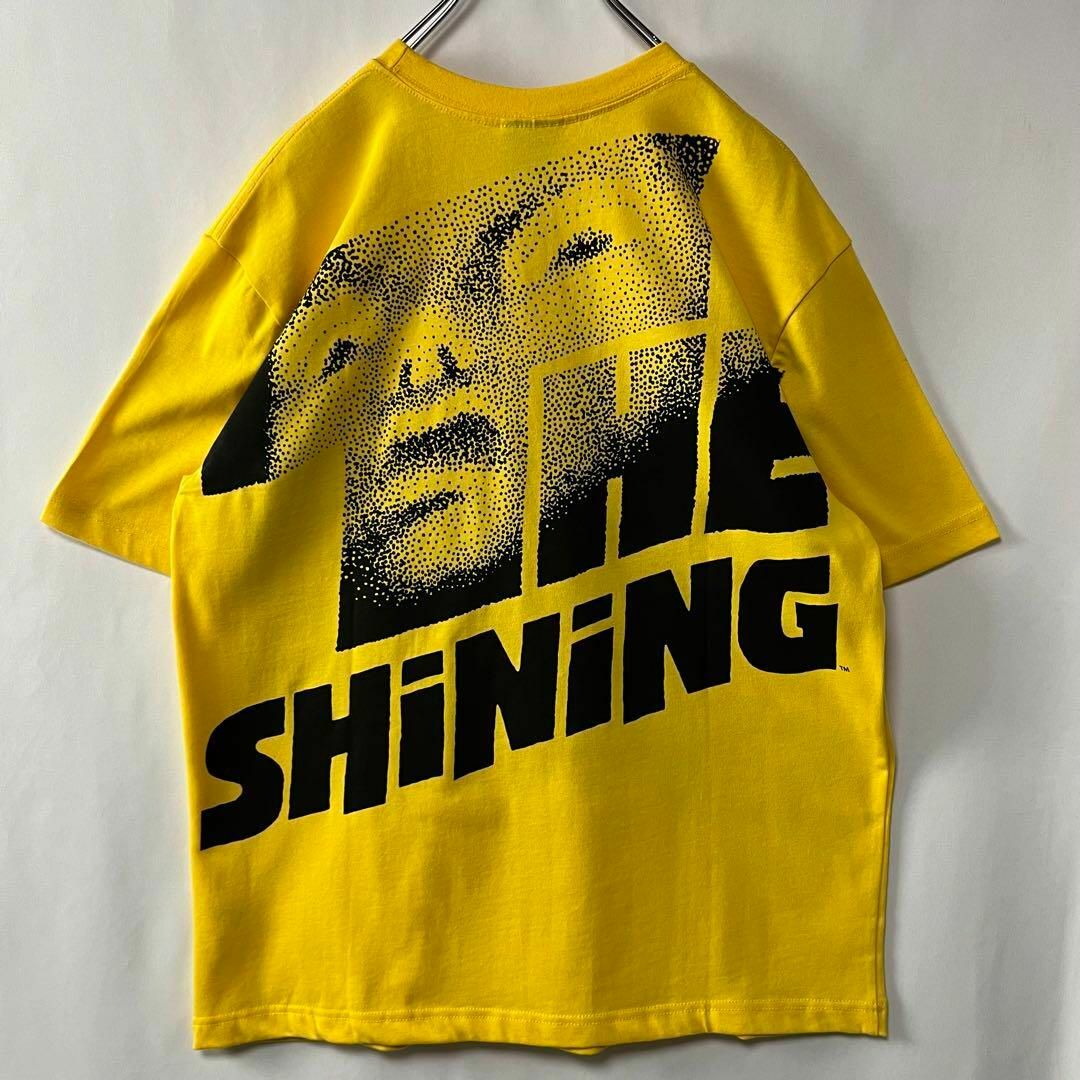 ザ・シャイニング　Tシャツ　ビッグプリント　ムービーT ホラー　映画　イエロー メンズのトップス(Tシャツ/カットソー(半袖/袖なし))の商品写真