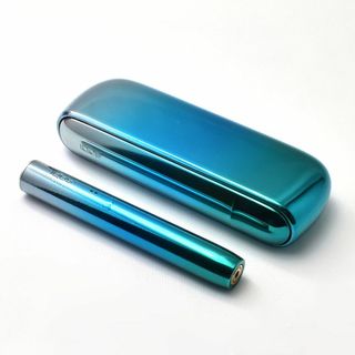 IQOS ILUMAi　カスタムペイント　メッキ調　ブルーターコイズ(その他)