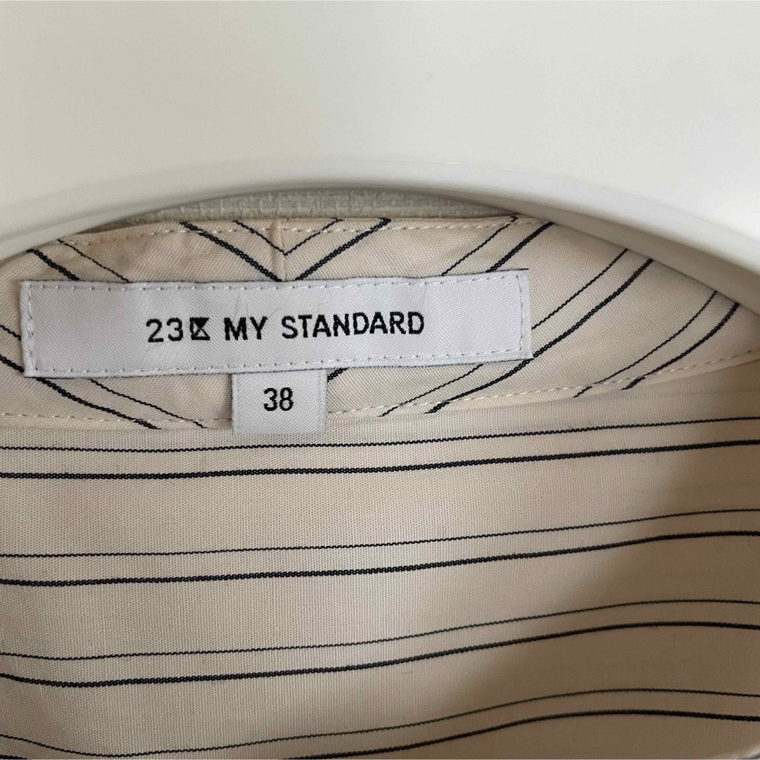 23区(ニジュウサンク)の23区 MY STANDARD バンドカラーシャツ レディースのトップス(シャツ/ブラウス(長袖/七分))の商品写真