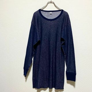 ヴィンテージ(VINTAGE)のアメリカ古着　サーマルカットソー　長袖　Tシャツ　ロンT　2XLサイズ I202(Tシャツ/カットソー(七分/長袖))