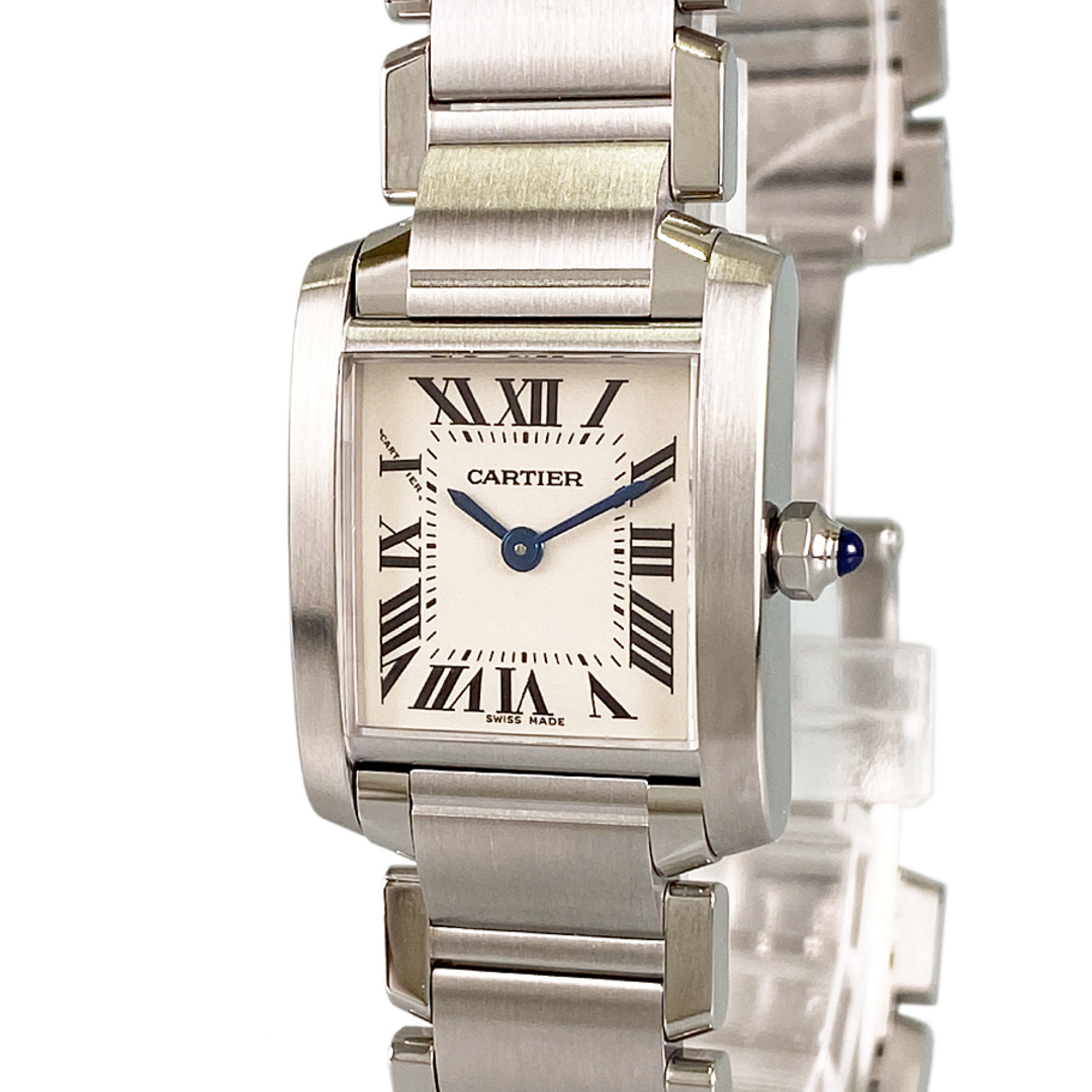 Cartier(カルティエ)のカルティエ タンク フランセーズ SM W51008Q3 レディース 腕時計 レディースのファッション小物(腕時計)の商品写真