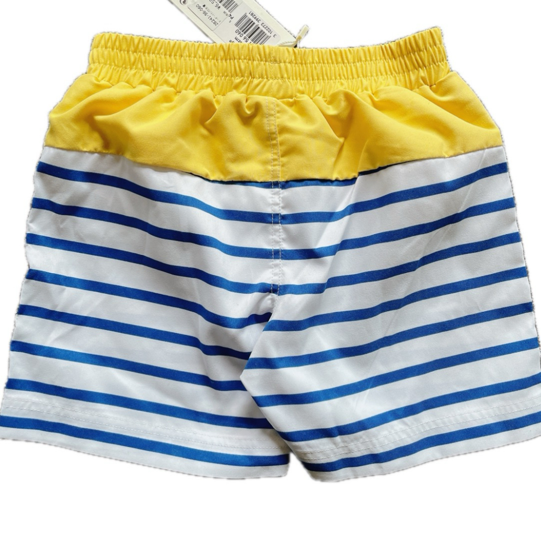 PETIT BATEAU(プチバトー)のプチバトー　水着　男の子　104cm ボーダー キッズ/ベビー/マタニティのキッズ服男の子用(90cm~)(水着)の商品写真