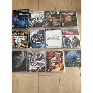 プレイステーション3(PlayStation3)のプレイステーション3 ソフト　まとめ売り　11枚＋オマケ　新品未開封含む(家庭用ゲームソフト)