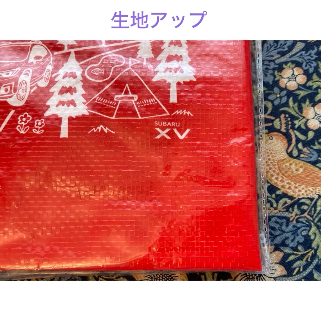スバル(スバル)の新品未開封 SUBARU スバル オリジナルレジャーバッグ【レッド】 エンタメ/ホビーのコレクション(ノベルティグッズ)の商品写真
