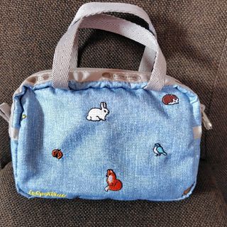 レスポートサック(LeSportsac)のお値下げ♥レスポートサック🐰マイクロバッグ🐸刺繍(ポーチ)