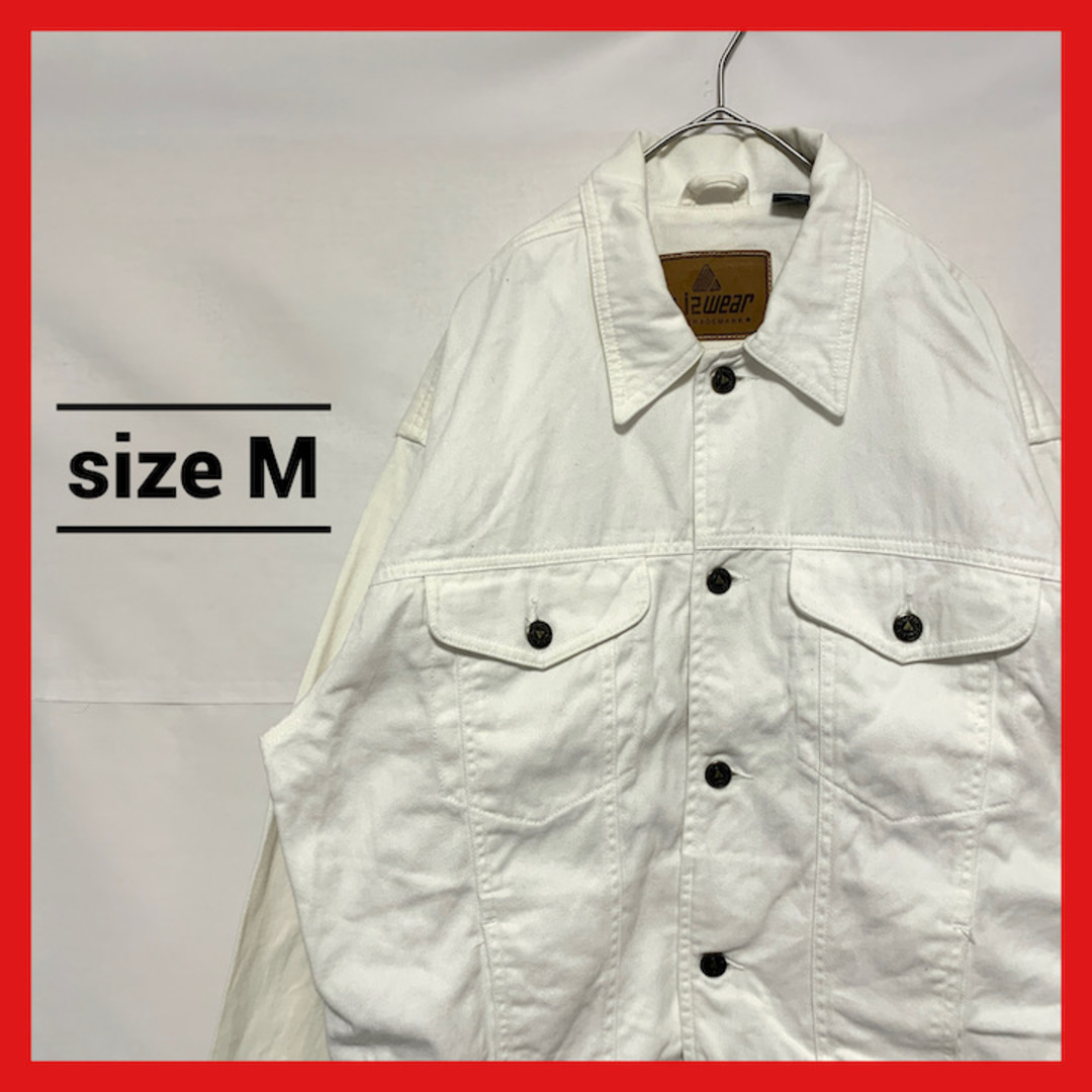 90s 古着 ノーブランド デニムジャケット ジャケット M  メンズのジャケット/アウター(Gジャン/デニムジャケット)の商品写真