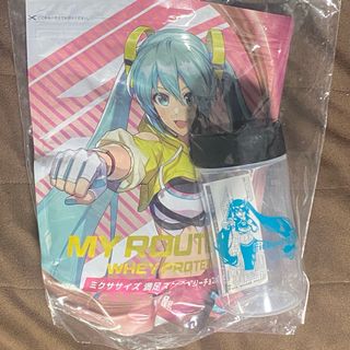 FitBoxing×初音ミク ミクササイズ　限定シェイカー付き(プロテイン)