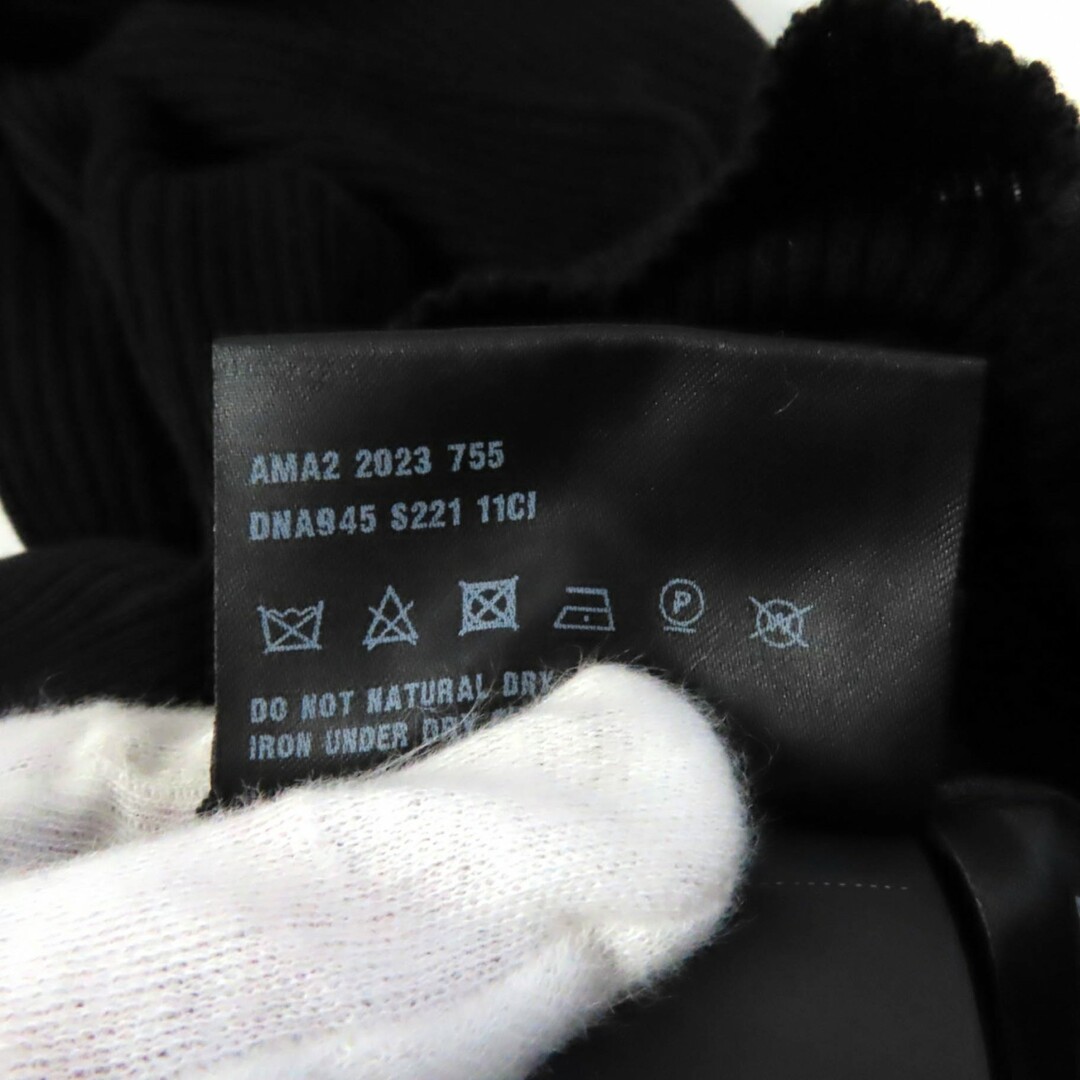 PRADA(プラダ)の未使用品★PRADA プラダ 23年製 DNA945 バージンウール100％ ハイネック 長袖 セーター/ニット ブラック 黒 36 正規品 レディース レディースのトップス(ニット/セーター)の商品写真