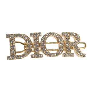 Christian Dior - 【中古】【Sランク】Christian Dior クリスチャンディオール Dio(r)evolutionバレッタ V0660DVOCY_D301 GP クリスタル ゴールド ヘアクリップ 【ISEYA】