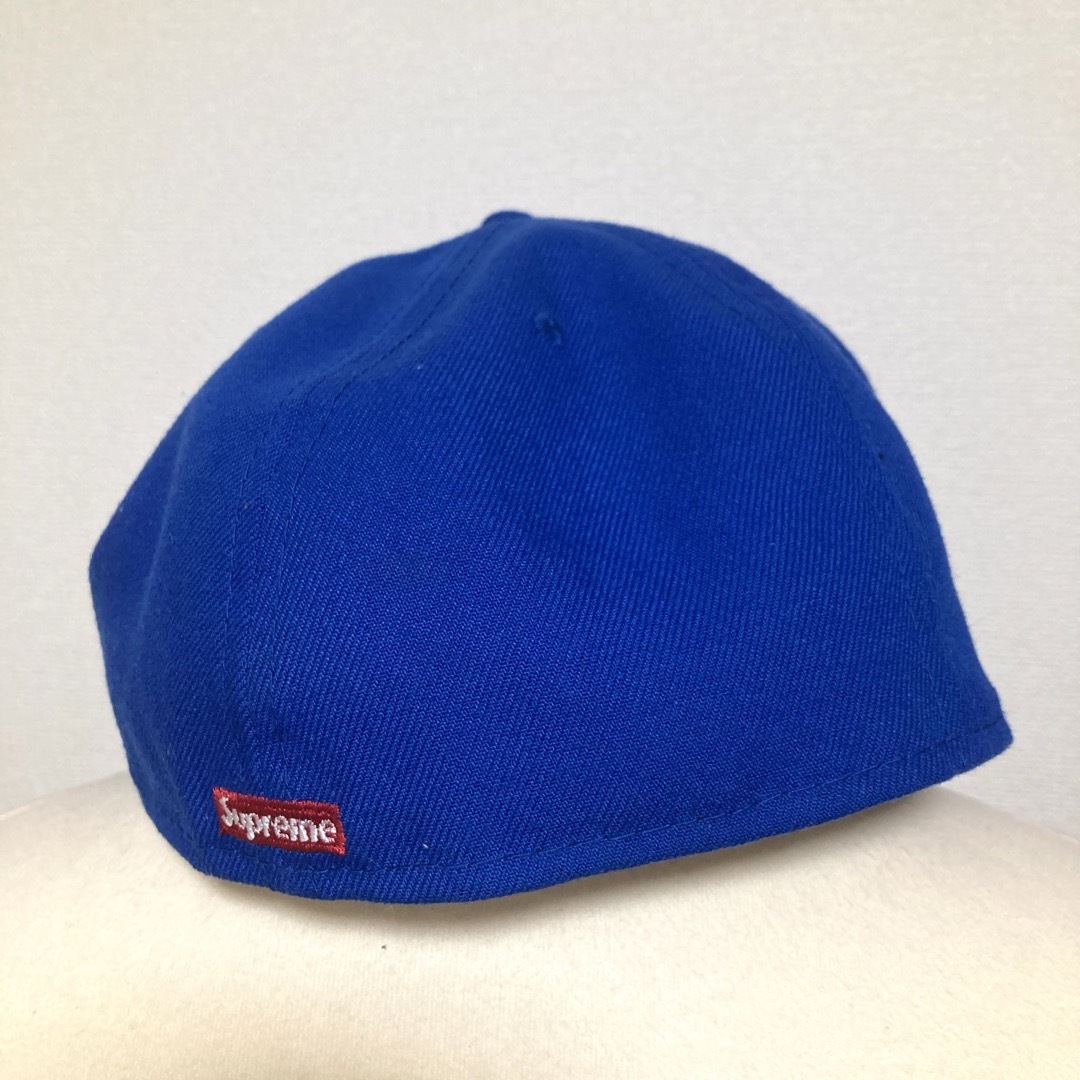 Supreme(シュプリーム)の☆希少カラー☆　シュプリーム×ニューエラ　キャップ　ツノSロゴ　ブルー メンズの帽子(キャップ)の商品写真