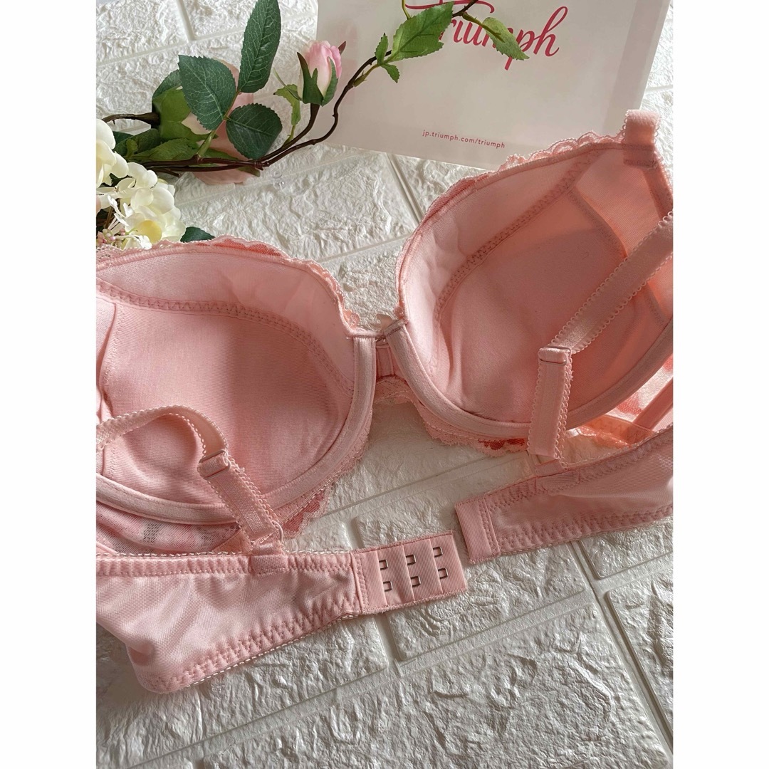 Triumph(トリンプ)のTriumph レッドレーベル ブラジャー  D75 ❣️PINK♡ᵕ̈* レディースの下着/アンダーウェア(ブラ)の商品写真