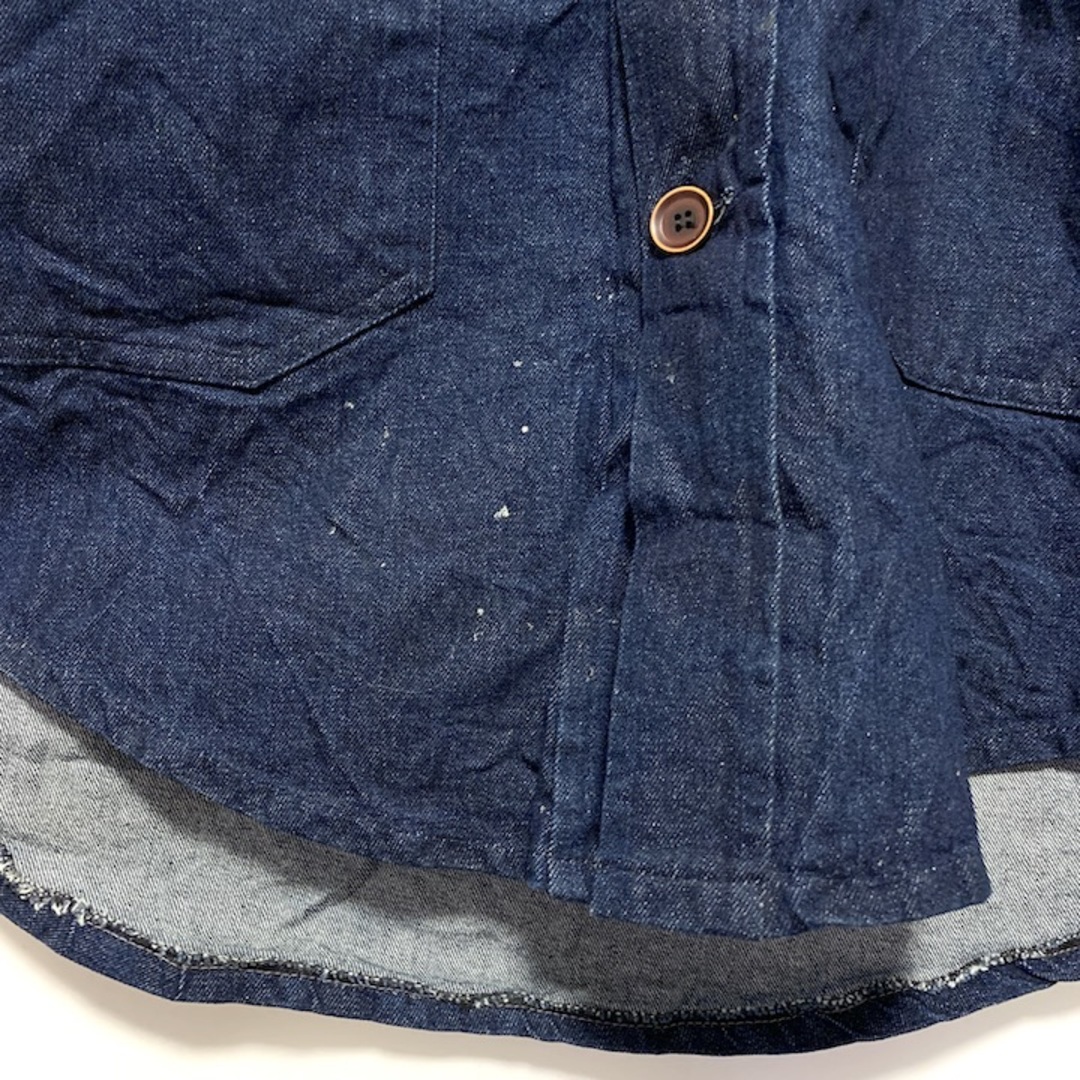 90s 古着 ノーブランド デニムジャケット オーバーサイズ XL メンズのジャケット/アウター(Gジャン/デニムジャケット)の商品写真