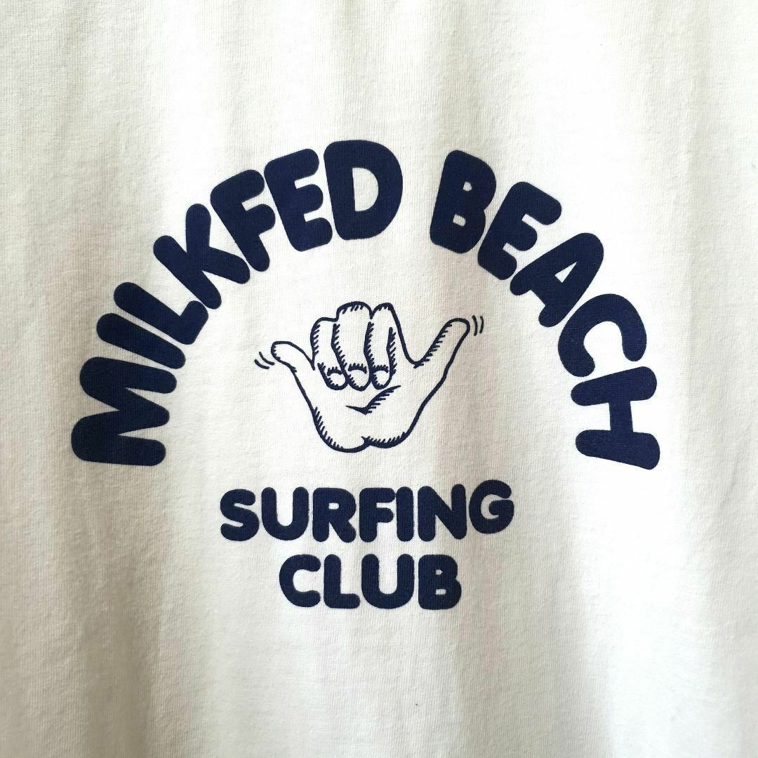 MILKFED.(ミルクフェド)のミルクフェド　BABY S/S TEE　半袖tシャツ　プリント　tシャツ　半袖 レディースのトップス(Tシャツ(半袖/袖なし))の商品写真