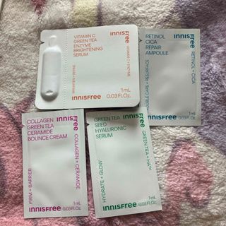 イニスフリー(Innisfree)のイニスフリー　試供品4点セット(美容液)