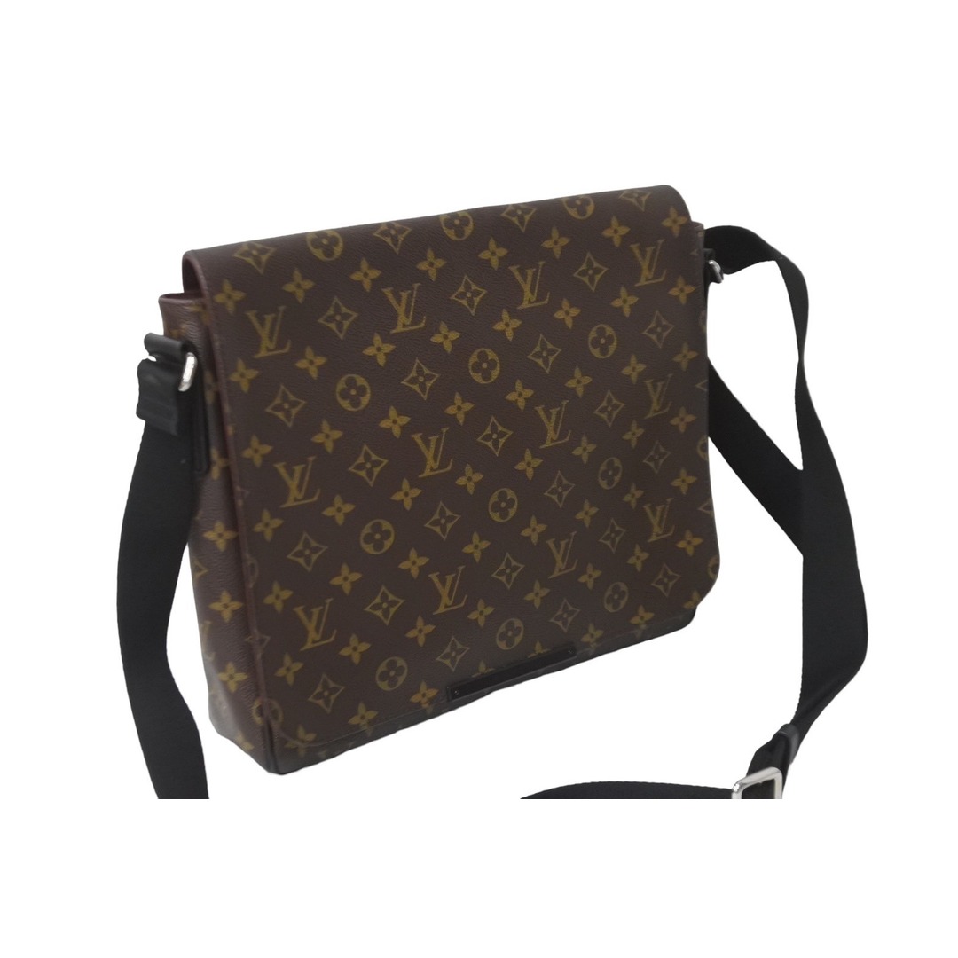 LOUIS VUITTON(ルイヴィトン)の極美品 LOUIS VUITTON ルイ ヴィトン ディストリクトMM ショルダーバッグ モノグラムマカサー M40934 ブラウン ブラック 中古 62868 レディースのバッグ(ハンドバッグ)の商品写真