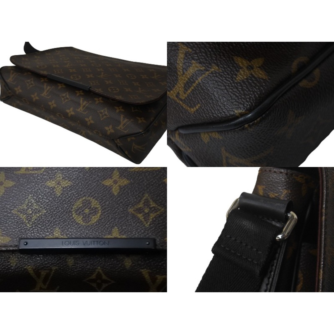 LOUIS VUITTON(ルイヴィトン)の極美品 LOUIS VUITTON ルイ ヴィトン ディストリクトMM ショルダーバッグ モノグラムマカサー M40934 ブラウン ブラック 中古 62868 レディースのバッグ(ハンドバッグ)の商品写真