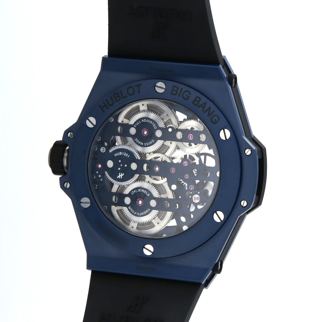 HUBLOT(ウブロ)のウブロ ビッグバン メカ10 ブルーセラミック 414.EX.5123.RX メンズ 中古 腕時計 メンズの時計(腕時計(アナログ))の商品写真