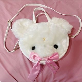 アンジェリックプリティー(Angelic Pretty)のAngelic Pretty Milky bear バッグ白(ショルダーバッグ)