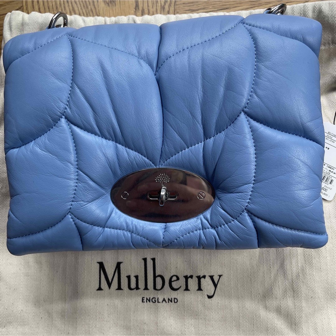 Mulberry(マルベリー)の【新品】Mulberry ソフティ チェーンショルダーバッグ ブルー レディースのバッグ(ショルダーバッグ)の商品写真