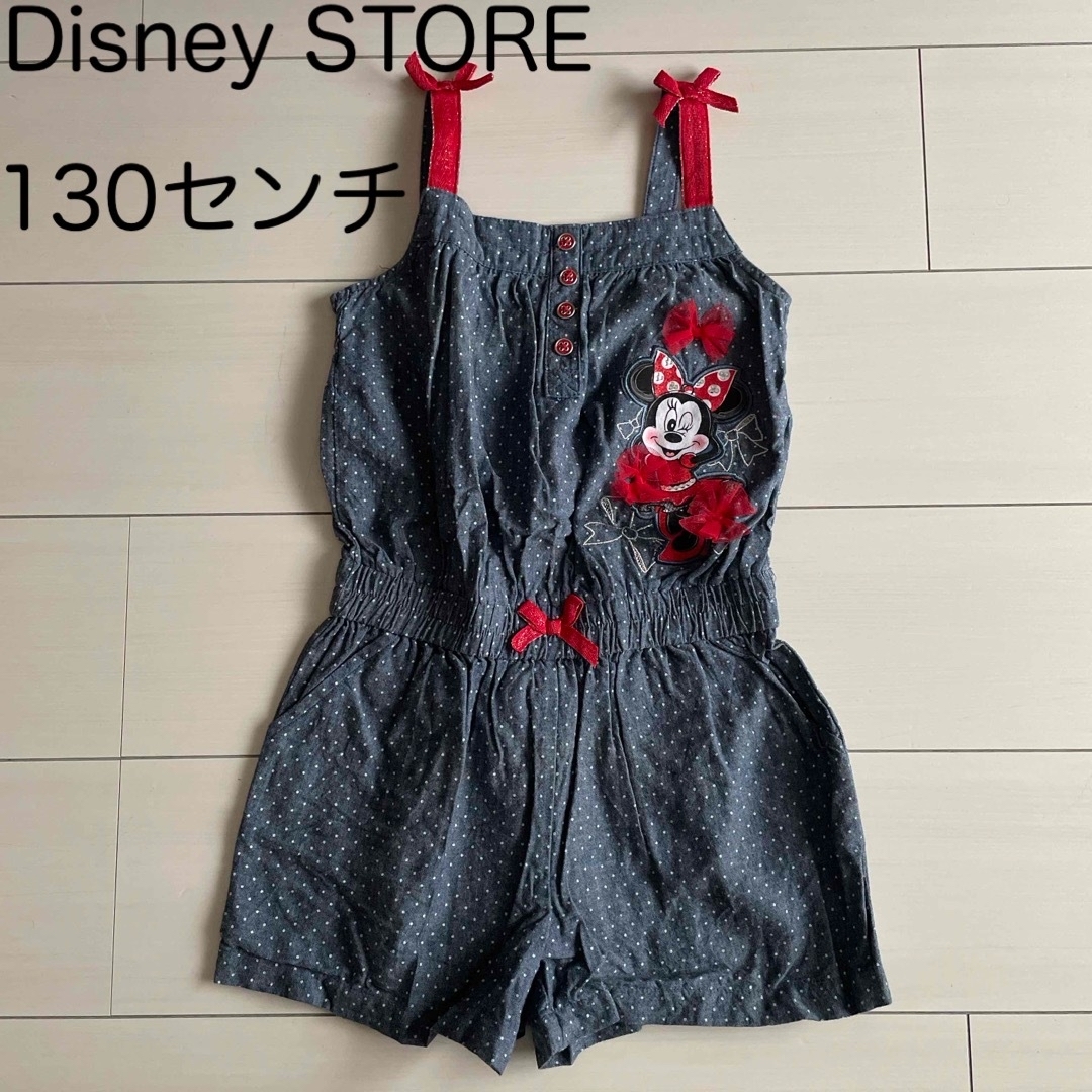 Disney(ディズニー)のディズニーストア　キッズ　ミニーサロペ  キッズ/ベビー/マタニティのキッズ服女の子用(90cm~)(パンツ/スパッツ)の商品写真