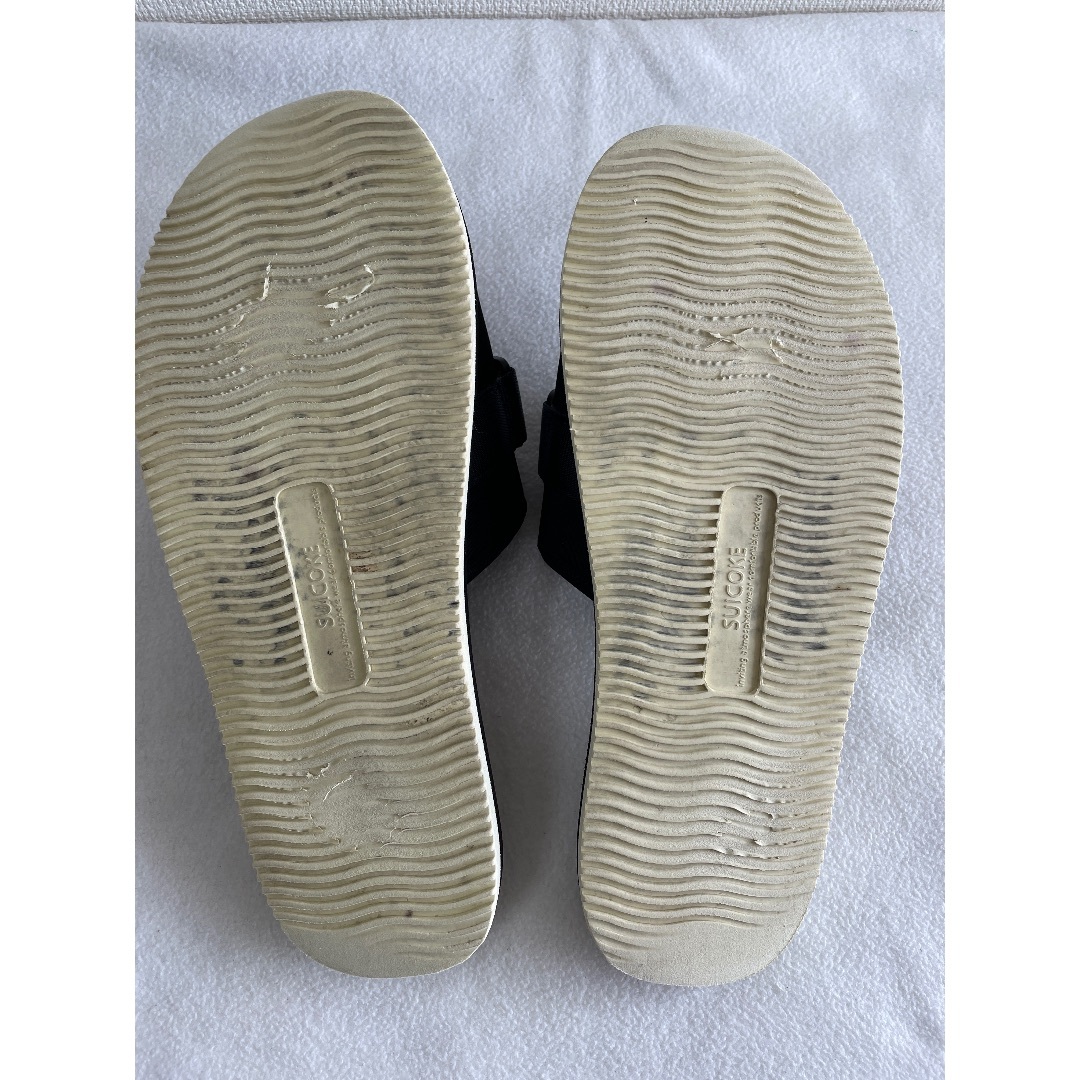 suicoke(スイコック)のSUICOKE PADRI スイコック パドリ US7 / 25cm ブラック メンズの靴/シューズ(サンダル)の商品写真