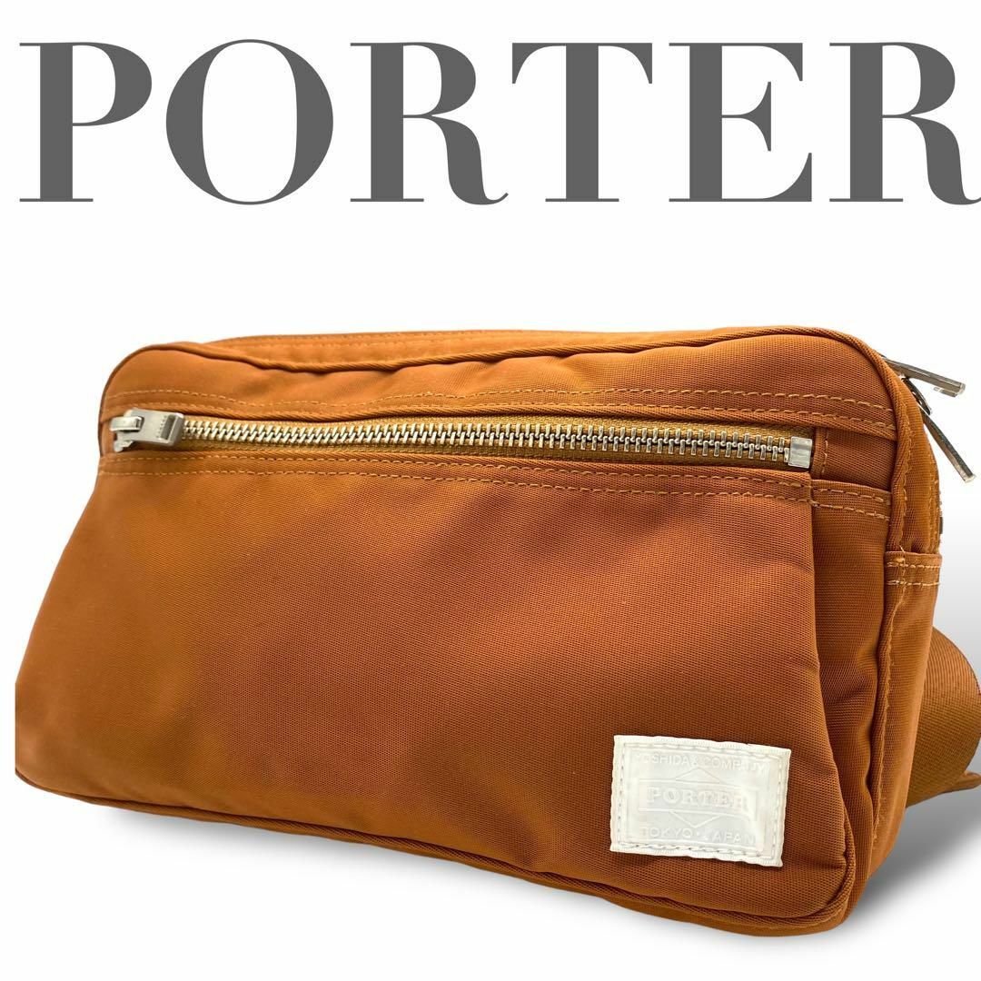 【美品】PORTER ポーター LIFT リフト ウエストバック ボディバッグ メンズのバッグ(ウエストポーチ)の商品写真