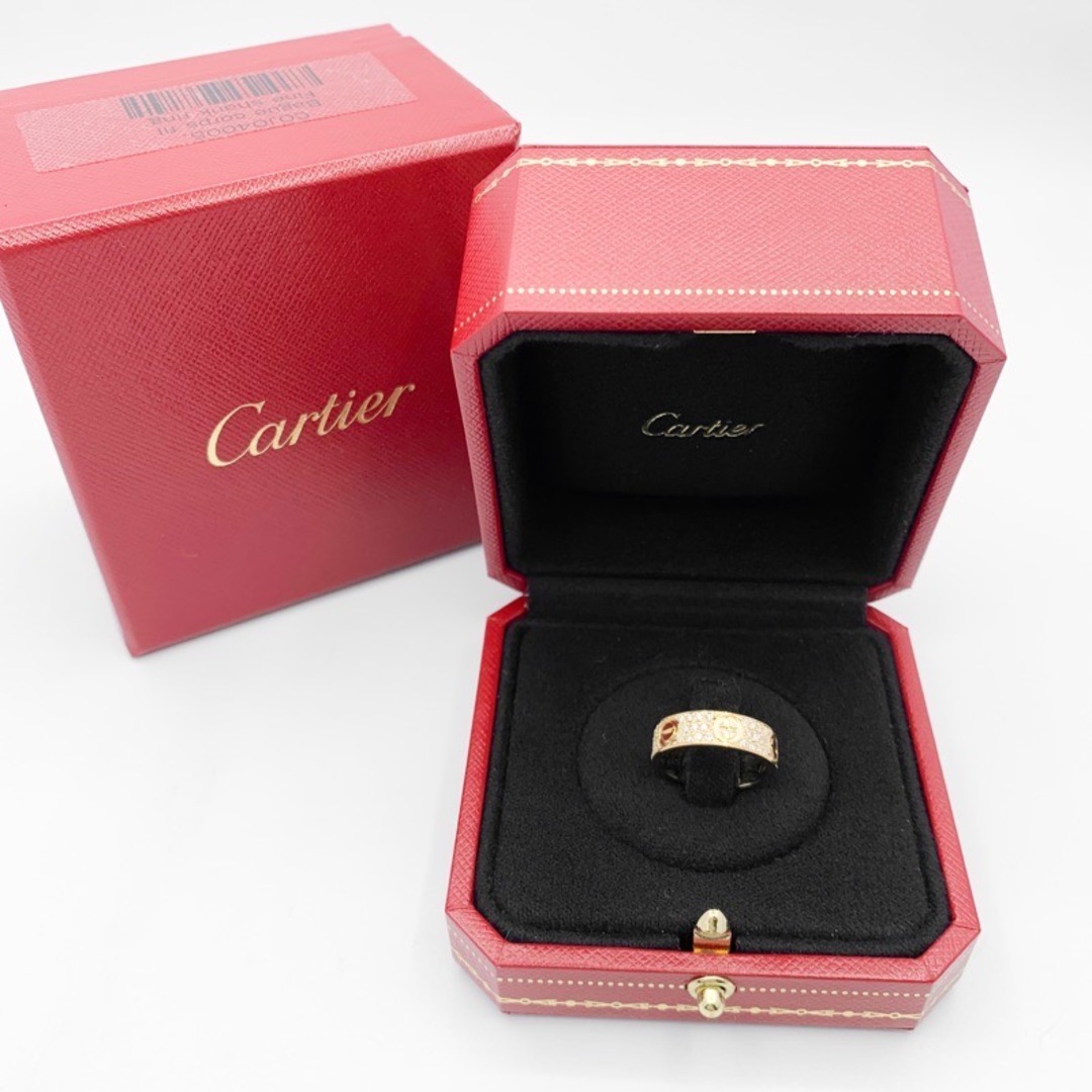 Cartier(カルティエ)の【仕上済】カルティエ ラブリング 9号 YG ダイヤ 9 49 K18YG レディース リング・指輪 CARTIER レディースのアクセサリー(リング(指輪))の商品写真