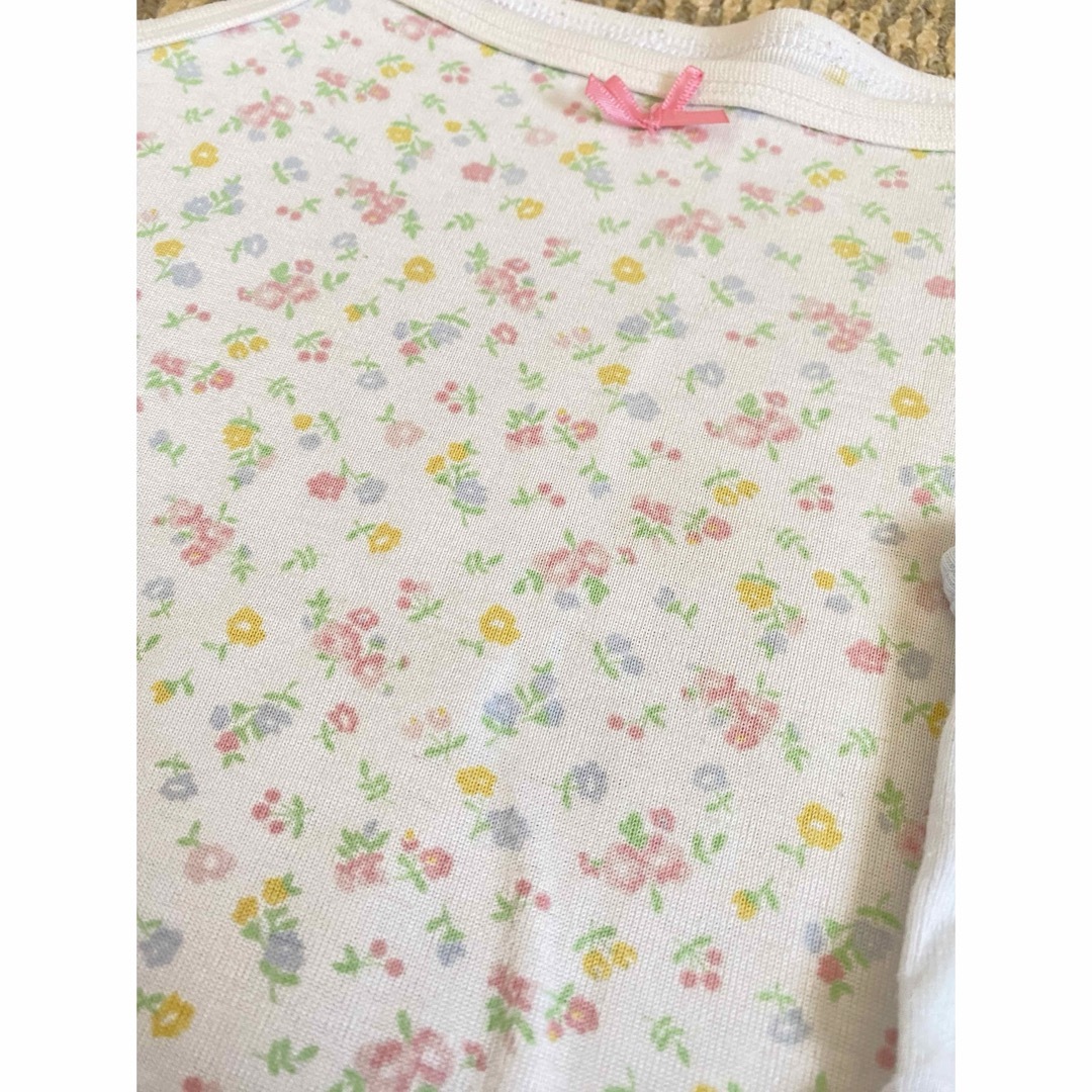 女の子 キャミソール インナー キッズ/ベビー/マタニティのキッズ服女の子用(90cm~)(Tシャツ/カットソー)の商品写真