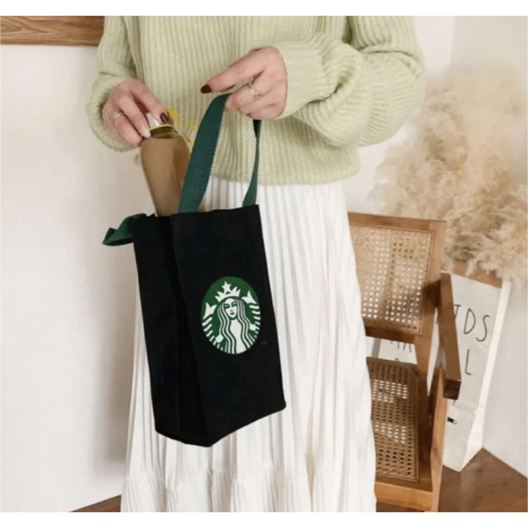 Starbucks(スターバックス)の新品未使用　スターバックス　未使用トートバッグ　ミニトートバッグ レディースのバッグ(トートバッグ)の商品写真