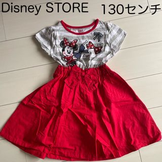 ディズニー(Disney)のディズニーストア　キッズ　ミニーワンピース(ワンピース)