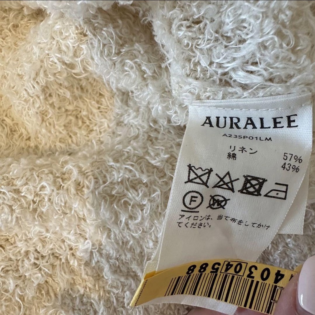 AURALEE(オーラリー)のAURALEE／LINEN COTTON MOLE KNIT レディースのトップス(ニット/セーター)の商品写真