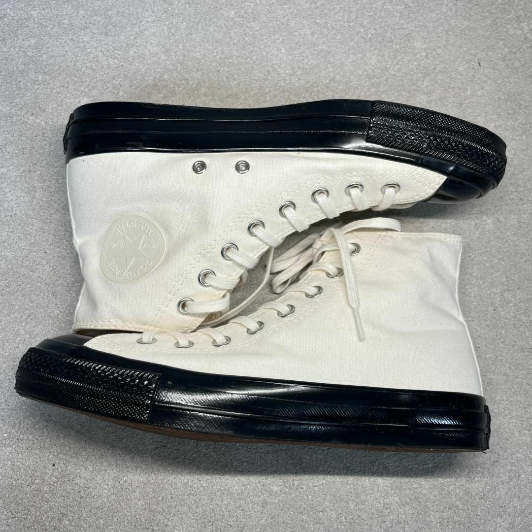 CONVERSE(コンバース)のコンバース 26cm オールスターUSブラックボトムハイ ホワイト/ブラック ♫ メンズの靴/シューズ(スニーカー)の商品写真