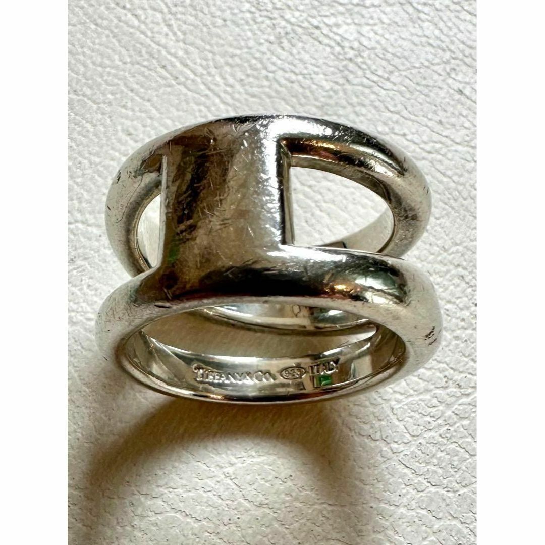 Tiffany & Co.(ティファニー)のティファニー ダイヤゴナル  リング 希少 廃盤 指輪 シルバー 10号 レディースのアクセサリー(リング(指輪))の商品写真