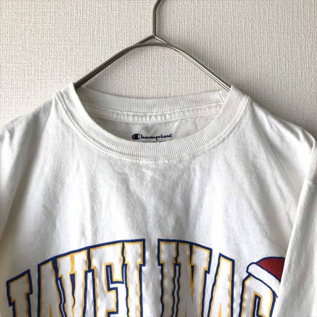 Champion(チャンピオン)の90s 古着 チャンピオン ロンＴ ベースボールチーム 野球 Ｓ  メンズのトップス(Tシャツ/カットソー(七分/長袖))の商品写真