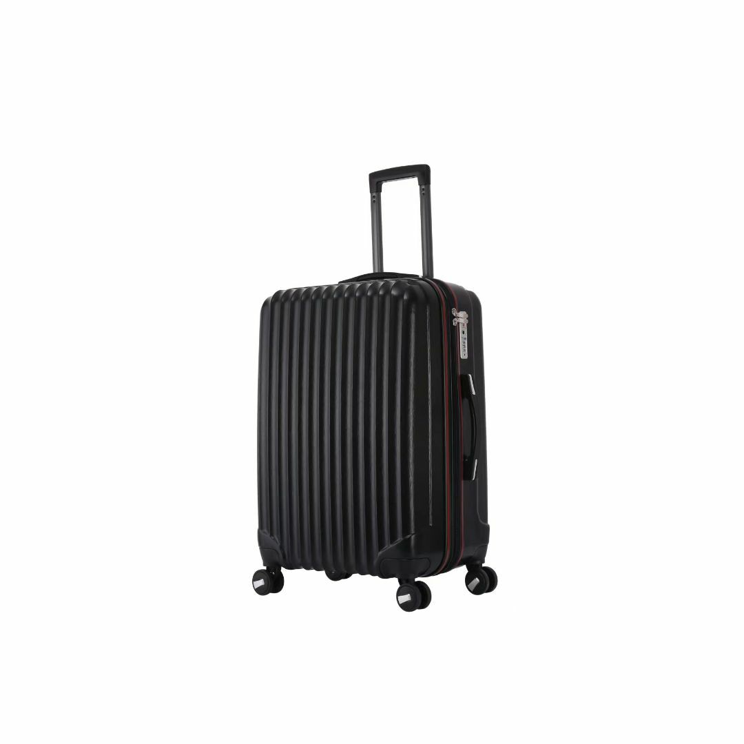 キャリーケース 黒 Sサイズ 新品 拡張機能付き 機内持ち込み 軽量 レディースのバッグ(スーツケース/キャリーバッグ)の商品写真