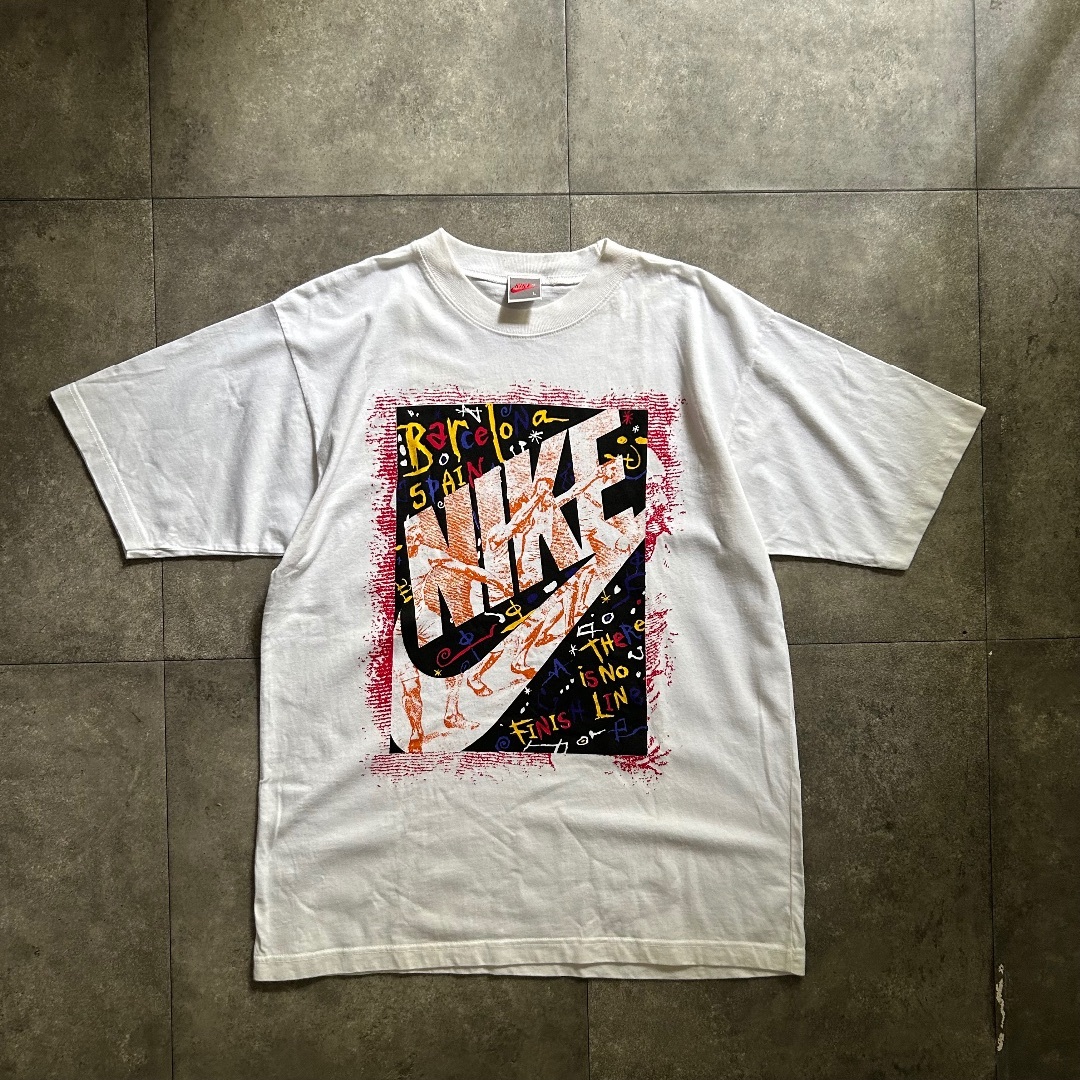 NIKE(ナイキ)の90s NIKE ナイキ tシャツ ホワイト L 銀タグ メンズのトップス(Tシャツ/カットソー(半袖/袖なし))の商品写真