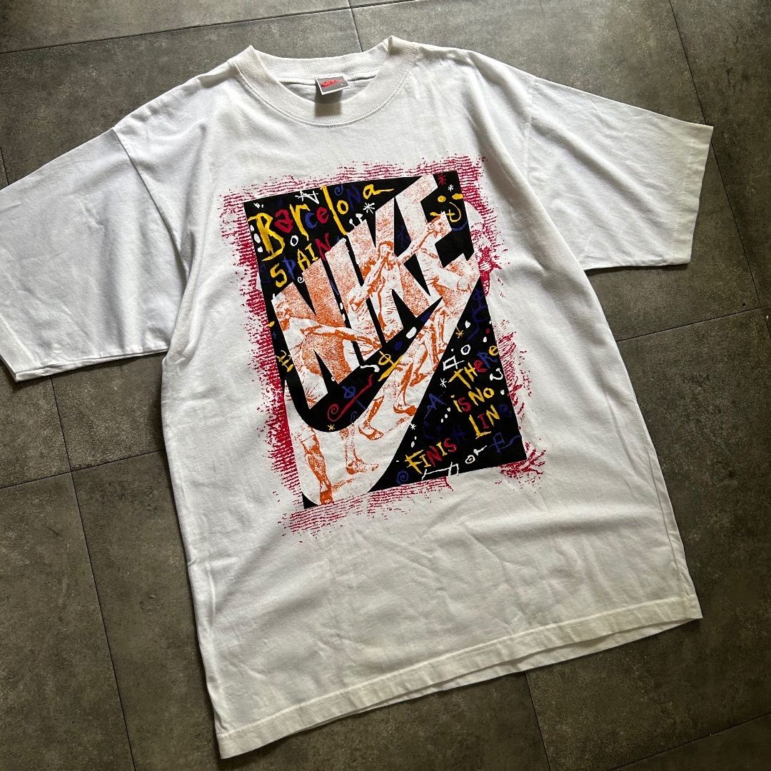 NIKE(ナイキ)の90s NIKE ナイキ tシャツ ホワイト L 銀タグ メンズのトップス(Tシャツ/カットソー(半袖/袖なし))の商品写真
