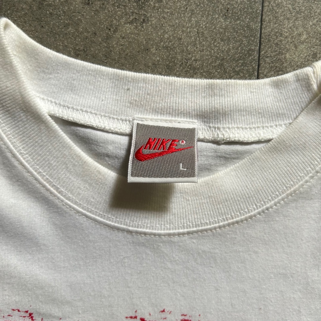 NIKE(ナイキ)の90s NIKE ナイキ tシャツ ホワイト L 銀タグ メンズのトップス(Tシャツ/カットソー(半袖/袖なし))の商品写真