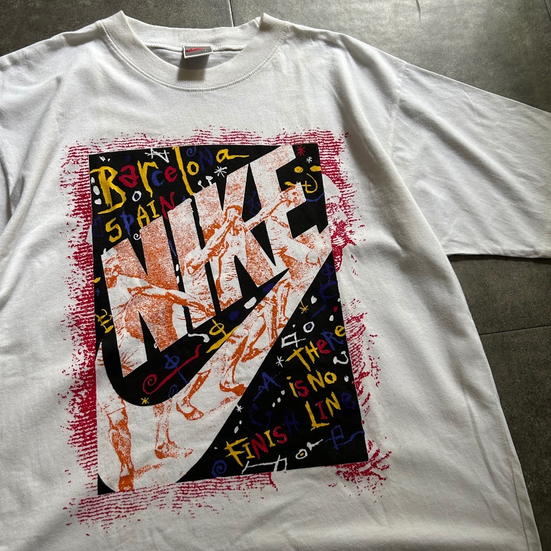 NIKE(ナイキ)の90s NIKE ナイキ tシャツ ホワイト L 銀タグ メンズのトップス(Tシャツ/カットソー(半袖/袖なし))の商品写真