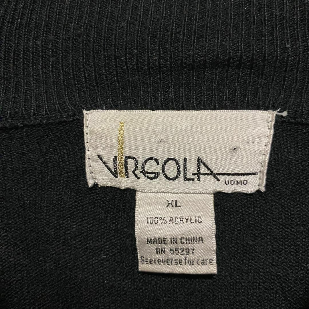VINTAGE(ヴィンテージ)のアメリカ古着　モックネック　ニット　セーター　アクリル　ビッグサイズ　P863 メンズのトップス(ニット/セーター)の商品写真