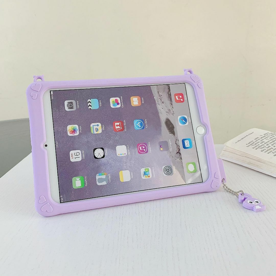 サイズ:iPad56世代9.7"_色:A-09CrazyLemon 適 スマホ/家電/カメラのPC/タブレット(タブレット)の商品写真
