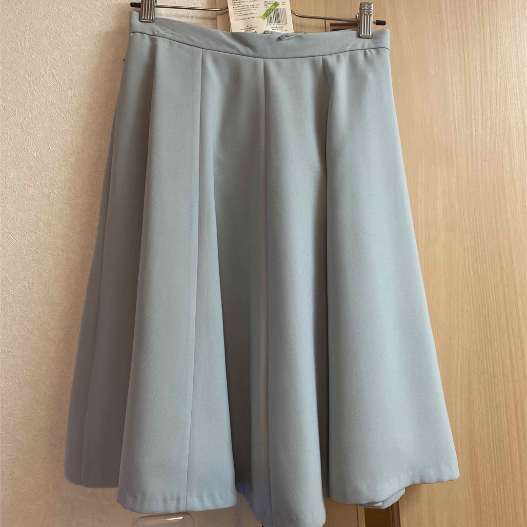 MISCH MASCH(ミッシュマッシュ)の【美品】ミッシュマッシュ　水色　スカート レディースのスカート(ひざ丈スカート)の商品写真