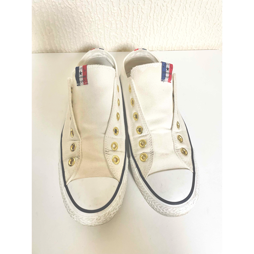 CONVERSE(コンバース)のCONVERSE コンバースネクスター　スリッポン トリコロール×ゴールドホール レディースの靴/シューズ(スニーカー)の商品写真