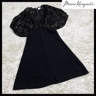 マメ(mame)の✨極美品✨マメクロゴウチ Glitter Jacquard Mini Dress(ひざ丈ワンピース)