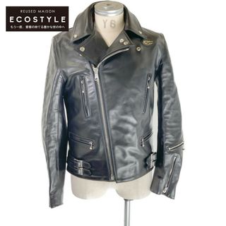 ルイスレザー(Lewis Leathers)のルイスレザー 【美品】391T LIGHTNING TIGHT FIT COWHIDE カウハイド ライトニング タイトフィット ダブルライダース 38(ライダースジャケット)