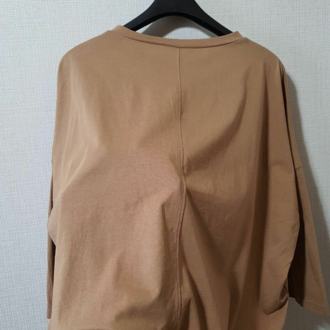 M(エム)のエム　プリントtシャツ　七分袖　7分袖　tシャツ　オリジナルtシャツ　日本製 レディースのトップス(Tシャツ(長袖/七分))の商品写真