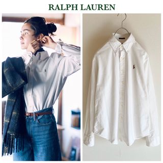 Ralph Lauren - ラルフローレン クラシックフィット ロゴ刺繍 オックスフォード BD シャツ 6